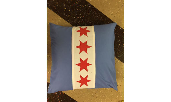 Chicago Flag Pillow Trio