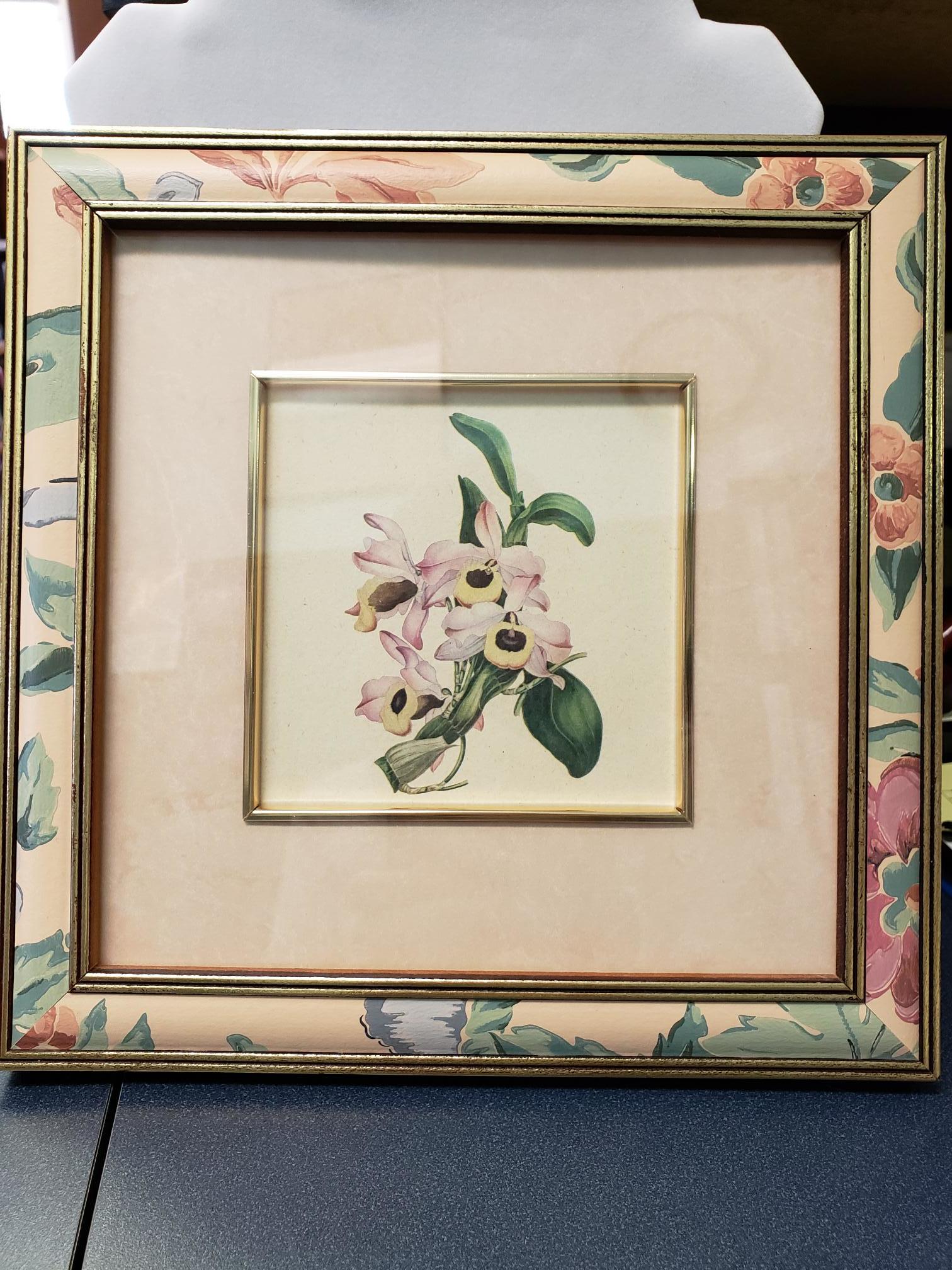 Framed in Pink Floral