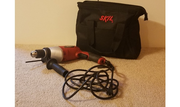 Skil 1 2 Corded Hammer Drill With Canvas Carrying Case