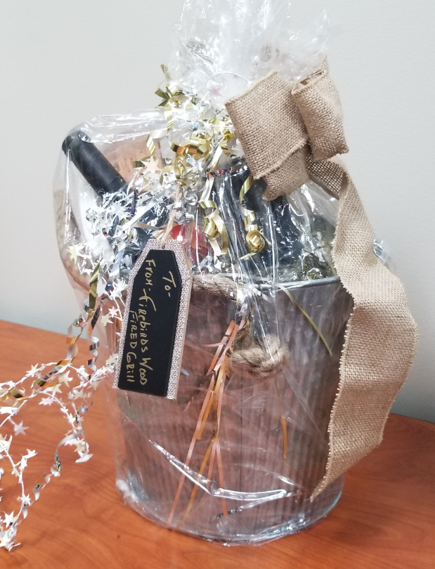 Firebirds Wine Gift Bucket With $200 Gift Card