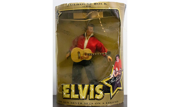 jailhouse rock 45 rpm elvis doll