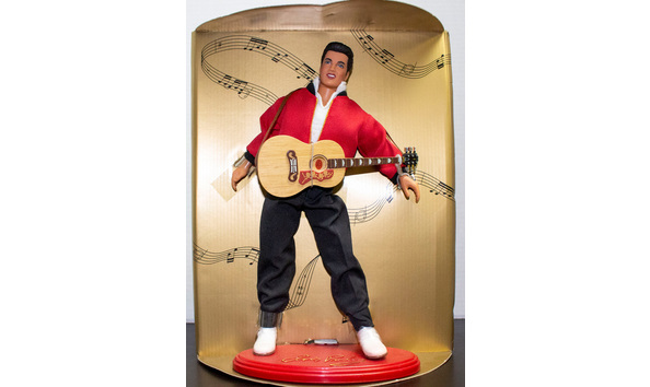 jailhouse rock 45 rpm elvis doll