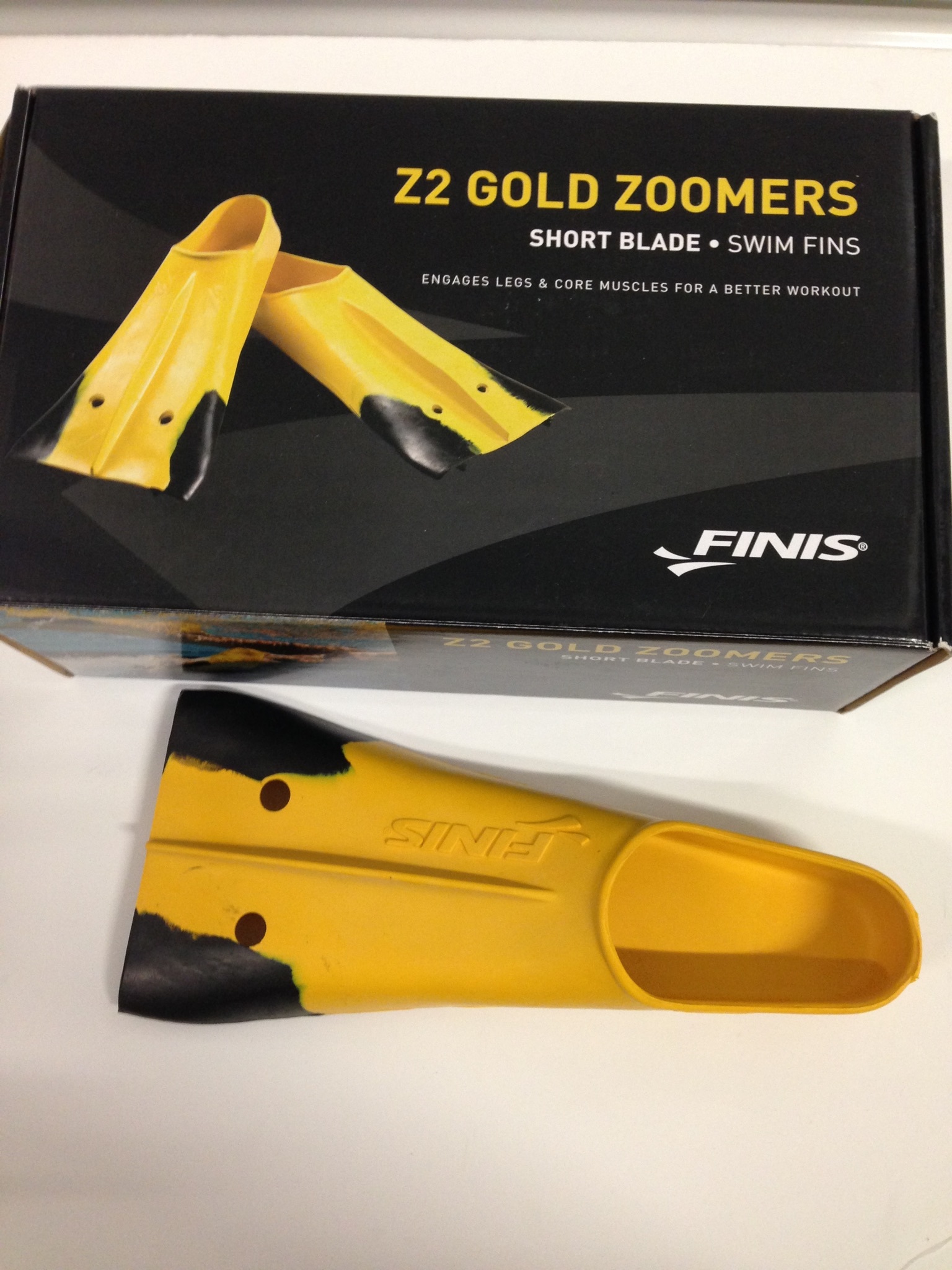 1421 Finis Z2 Zoomers Gold