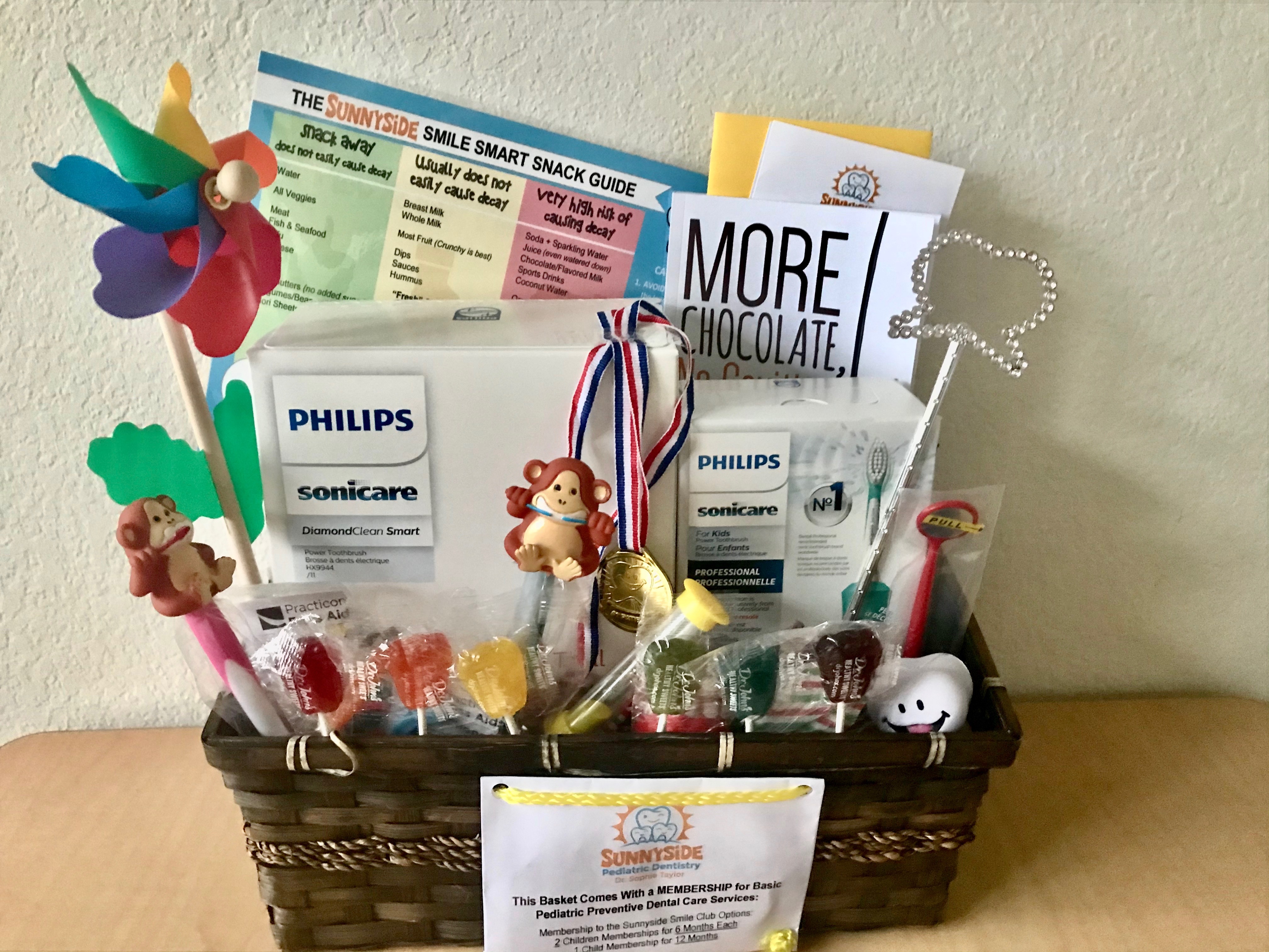 Dental Basket from Sunnyside Pediatric Dentistry