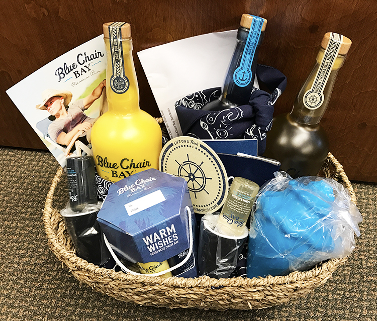 Kenny Chesney Rum Basket